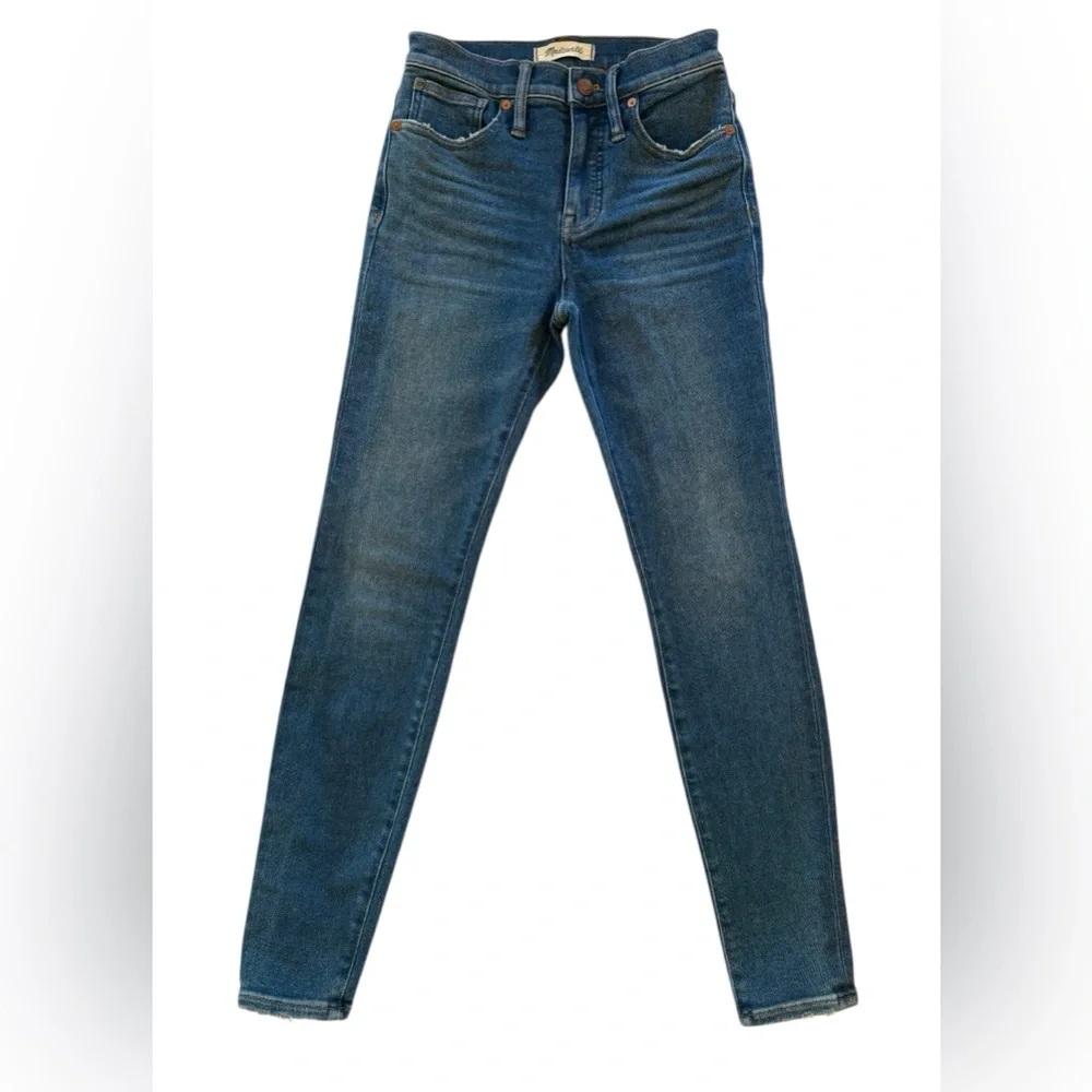 Madewell Women's Blue Jeans 9” High-Rise Skinny Size 26 NWT - Picture 2 of 16